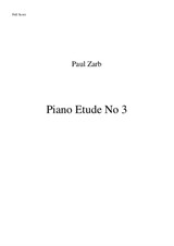 Piano Etude No.3