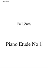 Piano Etude No.1